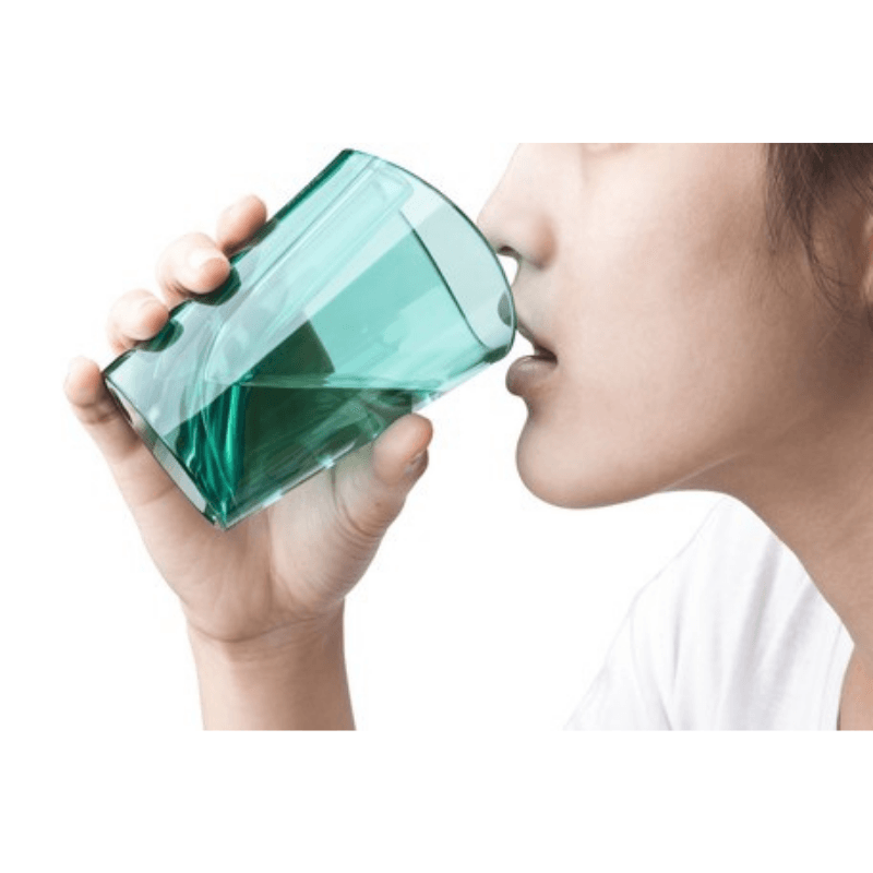 QUALY 創意牙刷翻轉杯|牙刷架漱口杯 - 富士通販