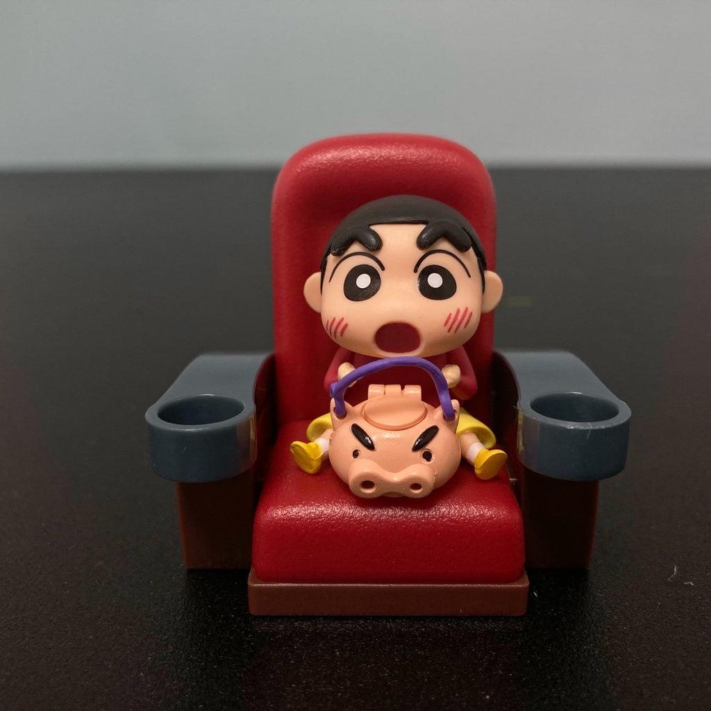 日本 RE-MENT 蠟筆小新 盒玩 扭蛋 春日部電影院|小新 阿呆 正男 妮妮 小葵 風間 - 富士通販