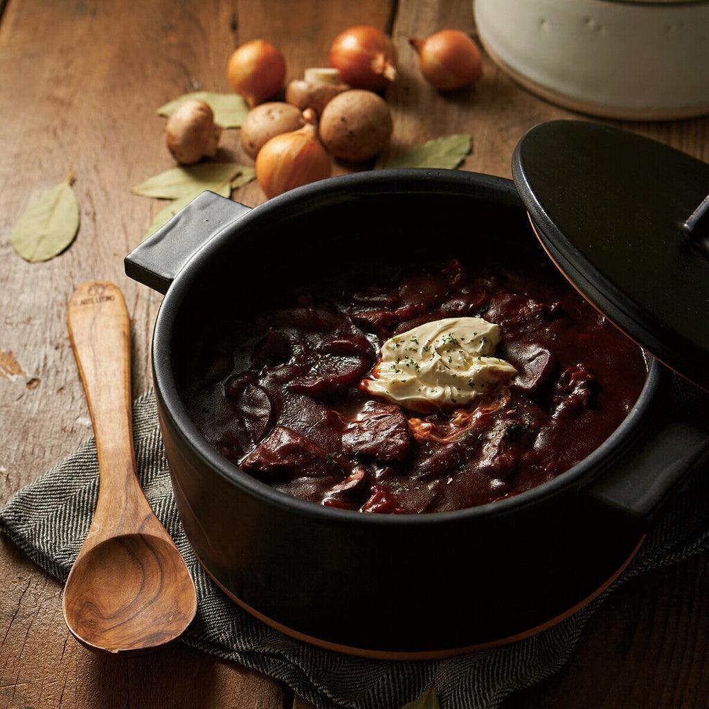 日本製 笠間燒 手作砂鍋|雙柄陶鍋 RIKIZO - 富士通販