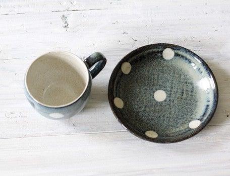 日本美濃燒 六魯Rokuro BLUT’S富士丸 藍色普普風咖啡壺|泡茶壺-日本製 - 富士通販