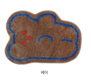 韓國 Romane 文創 地墊 踏墊 腳踏墊|吸水 防滑 - 富士通販