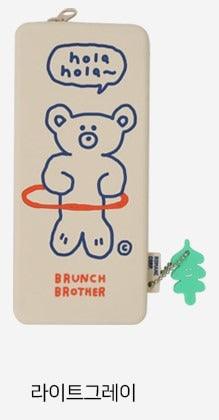 韓國 Romane hola 熊熊 矽膠鉛筆盒|筆袋 韓國鉛筆盒 收納袋 - 富士通販