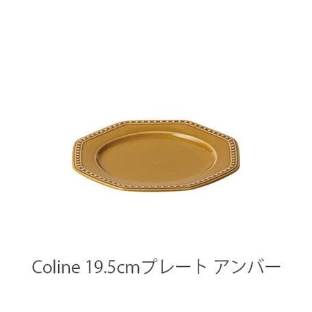 ROOTS Colline法式圓點陶瓷盤19.5cm|日本製浮雕盤、圓點盤 - 富士通販