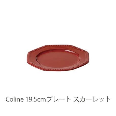 ROOTS Colline法式圓點陶瓷盤19.5cm|日本製浮雕盤、圓點盤 - 富士通販