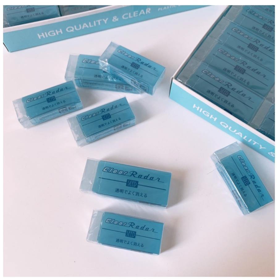 日本SEED透明橡皮擦|創意文具,好擦拭 - 富士通販