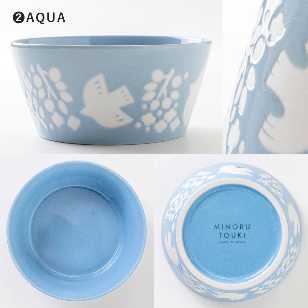 日本製 LINTU 陶瓷碗Φ13.2│沙拉碗 優格碗 北歐風