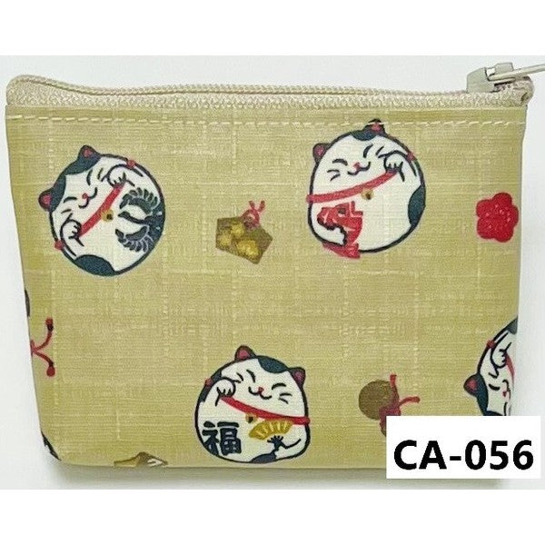 日本製 手工貓咪造型零錢包 | 防水設計小錢包 收納包