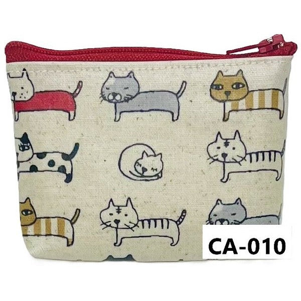 日本製 手工貓咪造型零錢包 | 防水設計小錢包 收納包