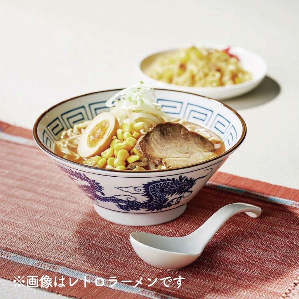 日本製 美濃燒 龍紋中華料理系列碗盤 | 拉麵碗 八角盤 中國風 龍紋 大碗公