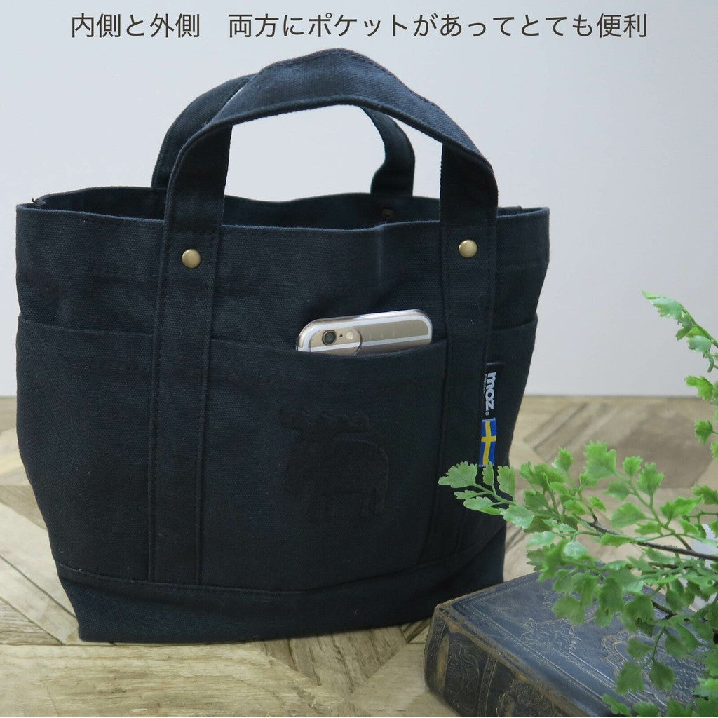 moz 帆布托特包∣北歐刺蝟 手提包 外出袋