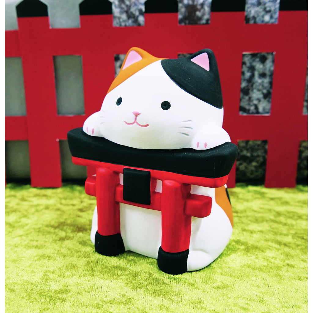 龍虎堂 鳥居吉祥擺飾︱三花貓 柴犬 狐狸 神社 開運小物 日式擺飾