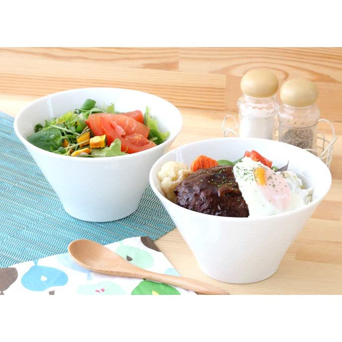 日本製 美濃燒 白色拉麵碗 ︱700ML