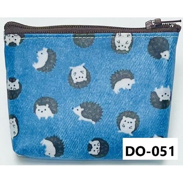 日本製 手工動物造型零錢包 北極熊 柴犬 刺蝟 收納包 信用卡包 票卡夾
