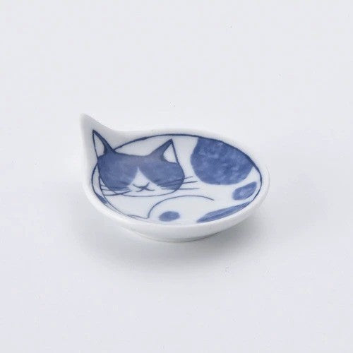 日本製 石丸波佐見燒 Neco 貓咪造型醬油碟 | 小碟子 乾碟 味碟 醬料碟