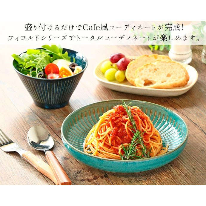 日本製 Fjord 陶瓷拉麵碗∣430ML 湯碗 丼飯碗