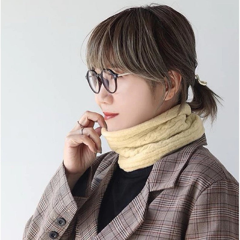 日本製 tehtava 北歐風 針織保暖圍巾 | 防寒圍脖 發熱圍巾