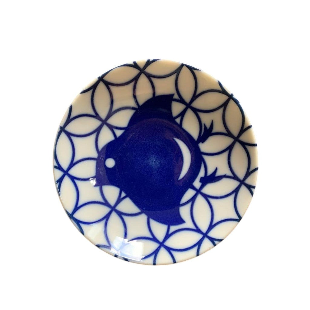 日本製 富士千鳥 Chidori 美濃燒圓形小碟 | 陶瓷碟 醬料碟