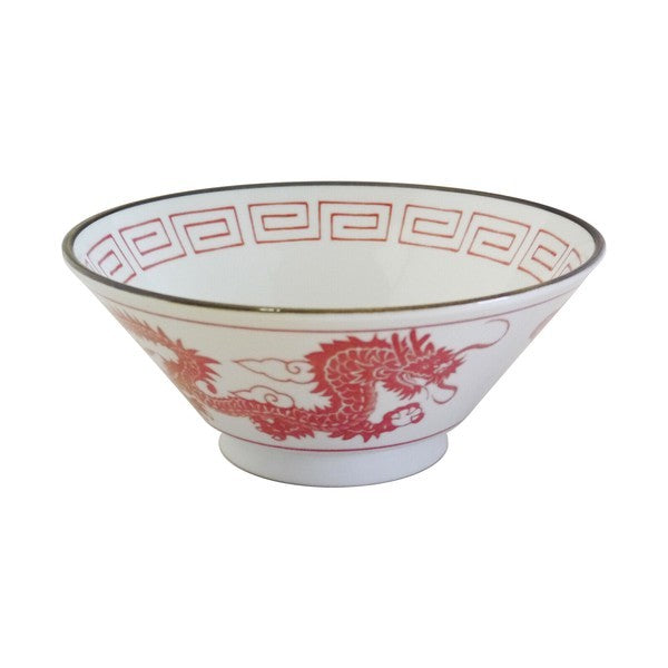 日本製 美濃燒 龍紋中華料理系列碗盤 | 拉麵碗 八角盤 中國風 龍紋 大碗公