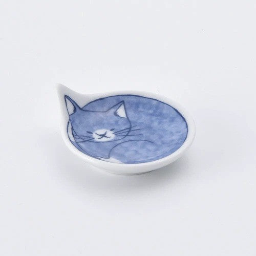 日本製 石丸波佐見燒 Neco 貓咪造型醬油碟 | 小碟子 乾碟 味碟 醬料碟