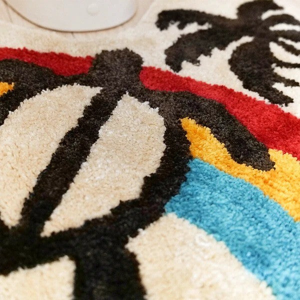 日本 TOMO 柴犬 海龜 馬桶地墊 兩入組 | 浴室地墊 地毯地墊 馬桶腳踏墊