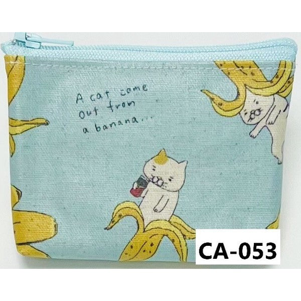 日本製 手工貓咪造型零錢包 | 防水設計小錢包 收納包