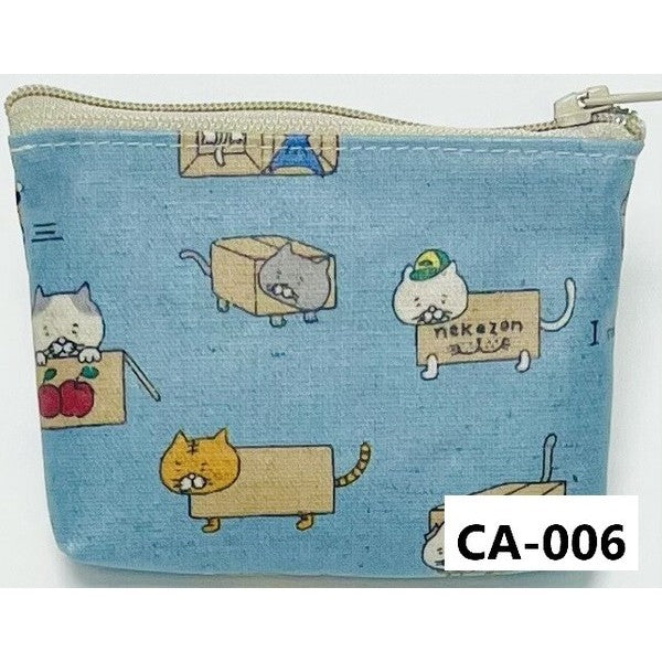 日本製 手工貓咪造型零錢包 | 防水設計小錢包 收納包