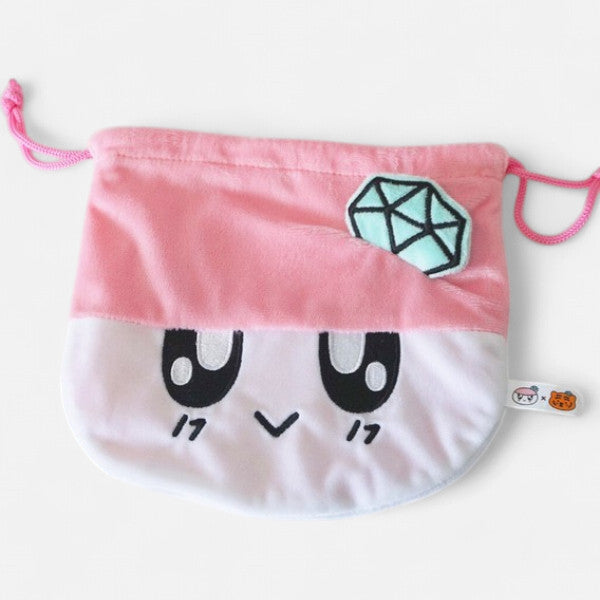 韓國文創 BONGBONGEE x MUZIK TIGER 絨布束口袋 | 拉繩束口袋 小提袋