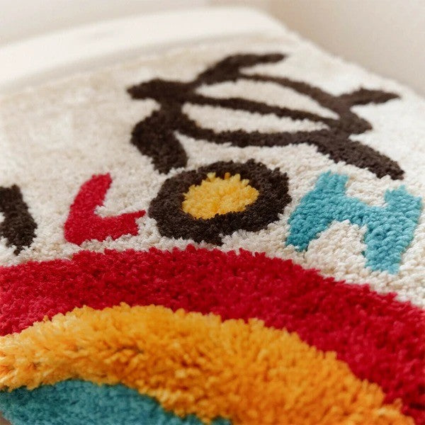 日本 TOMO 柴犬 海龜 馬桶地墊 兩入組 | 浴室地墊 地毯地墊 馬桶腳踏墊