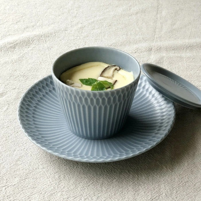 日本製 小田陶器 漣漪系列 豬口杯 茶碗蒸碗 | 美濃燒 茶杯 布丁杯 燉盅