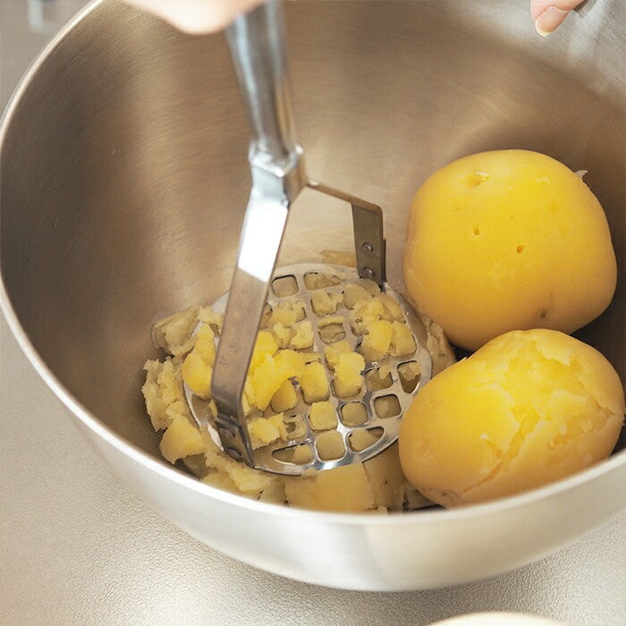 日本製 馬鈴薯不鏽鋼搗碎器︱ 壓泥器 多功能壓泥器 廚房工具 料理小物