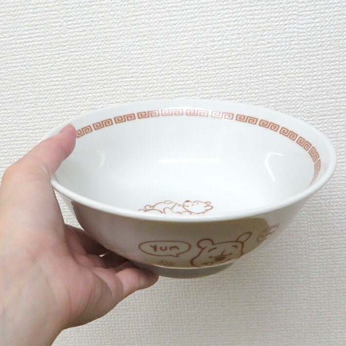 日本製 小熊維尼/米奇拉麵碗 | 中華料理 寬口碗 大碗公 迪士尼