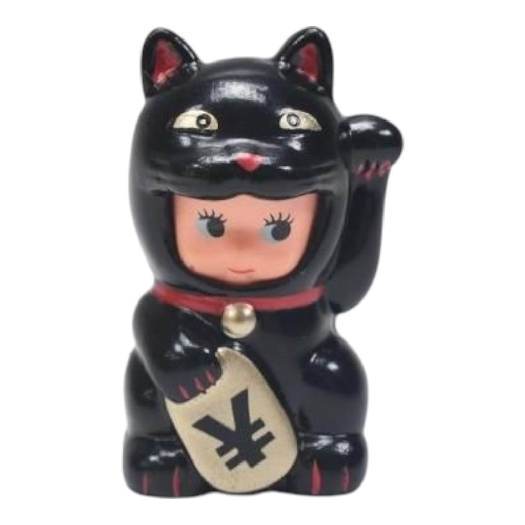 日本 Standstones 變裝Q比公仔 扭蛋 模型 招財貓 OBITSU 富士山 招財貓 櫻花