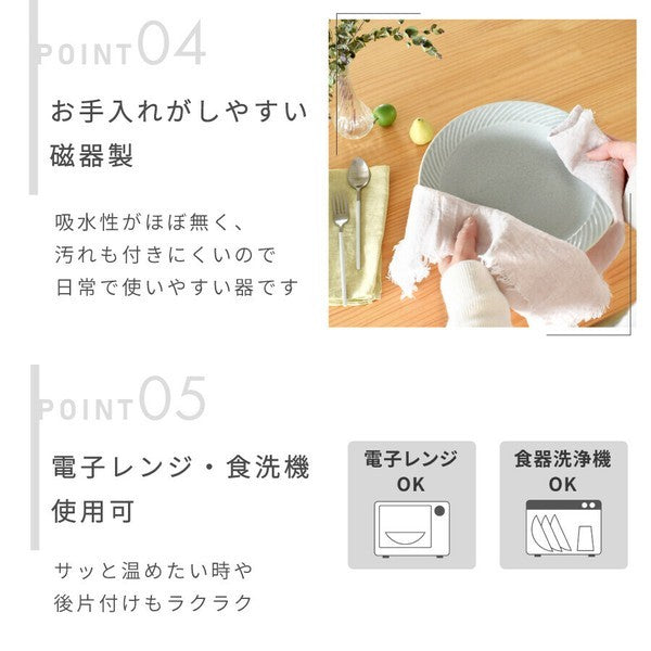 日本製 美濃燒 斜紋深盤 餐盤︱湯盤 配菜盤 大皿 日系餐具