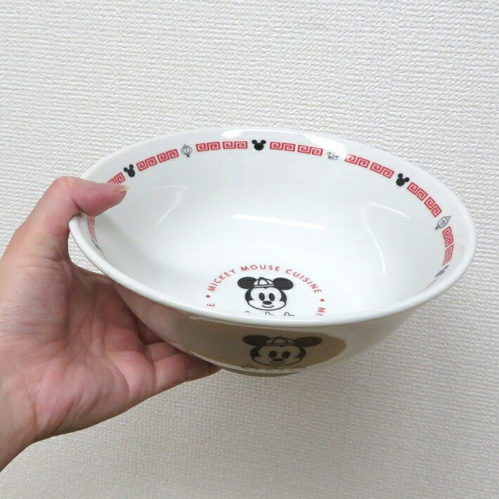 日本製 小熊維尼/米奇拉麵碗 | 中華料理 寬口碗 大碗公 迪士尼