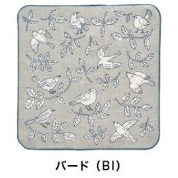 日本製 HUMMING 無撚紗純棉手帕 | 小方巾 手工織布 無撚系 棉紗 吸水快乾