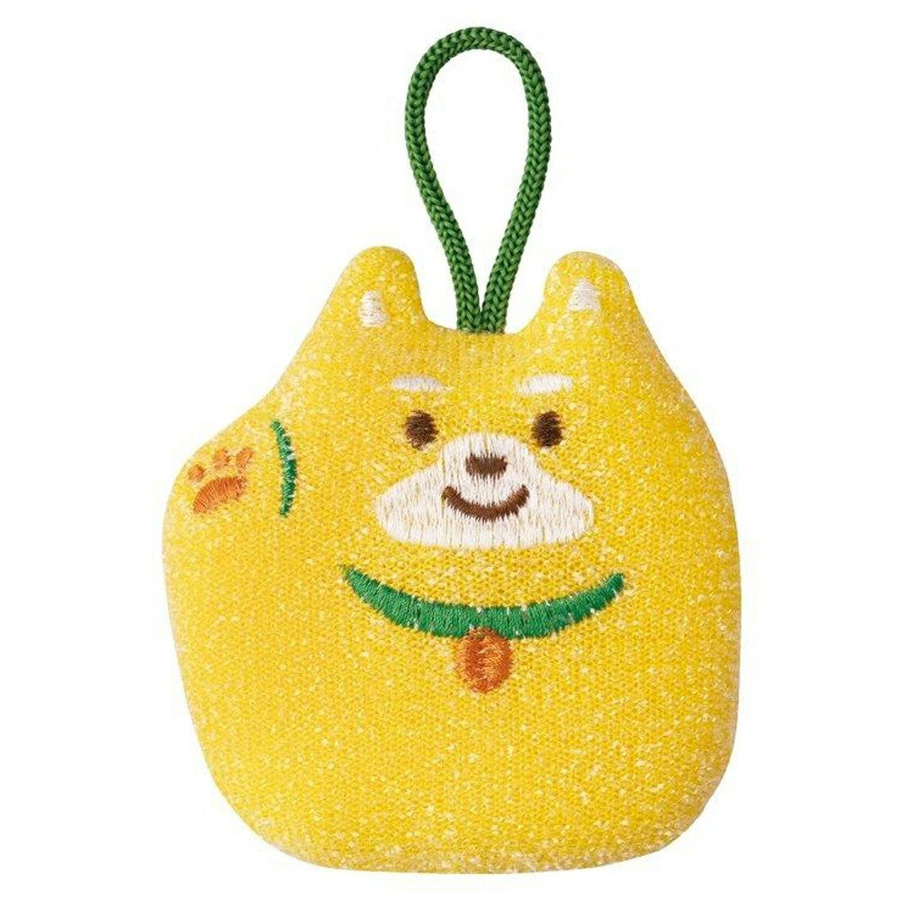 日本 DECOLE 清潔海綿 附掛繩 | 達摩 富士山 柴犬 招財貓