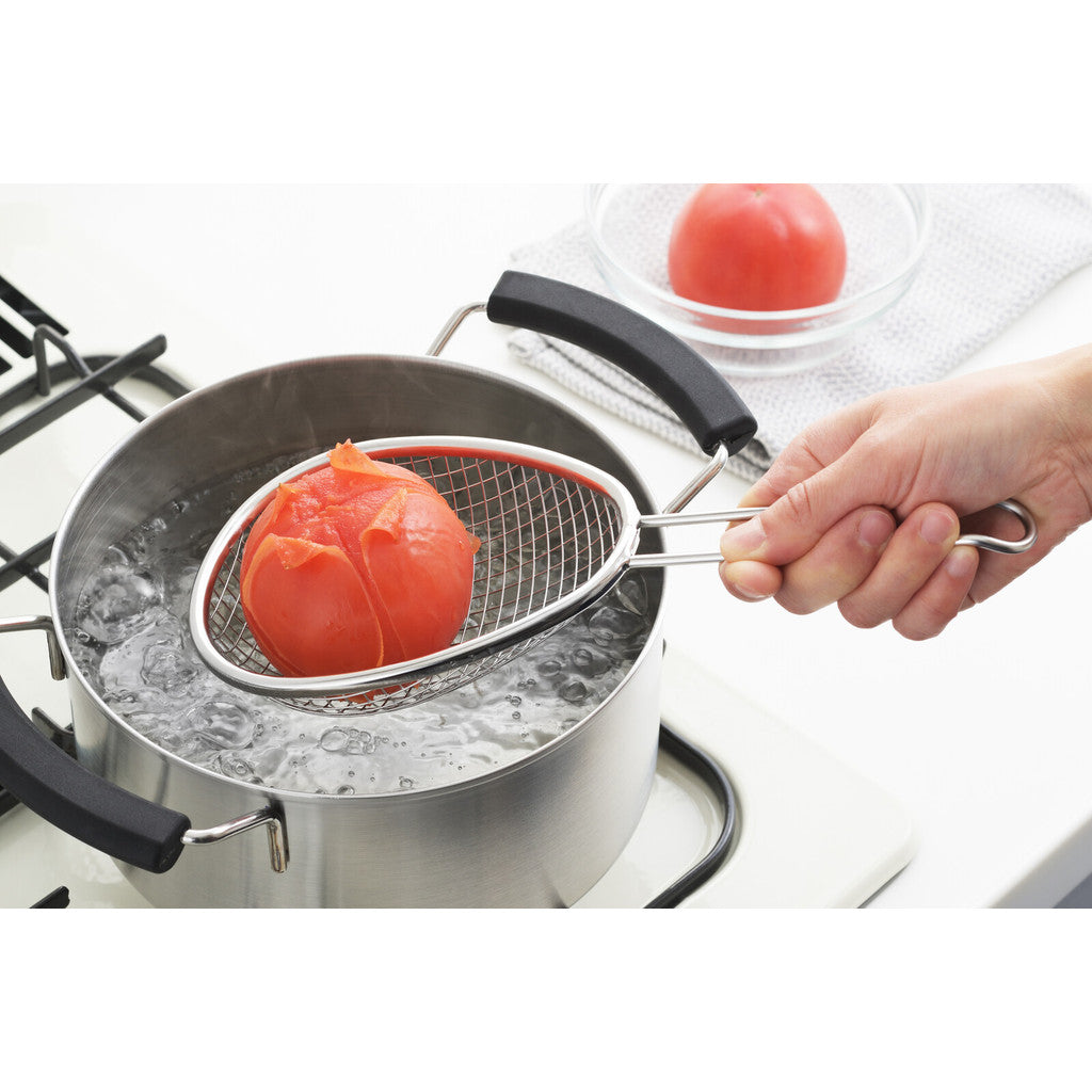 吉川 不銹鋼舀勺濾網︱撈麵 油炸 瀝水勺 廚房用品