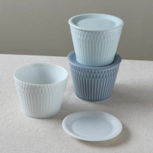 日本製 小田陶器 漣漪系列 豬口杯 茶碗蒸碗 | 美濃燒 茶杯 布丁杯 燉盅