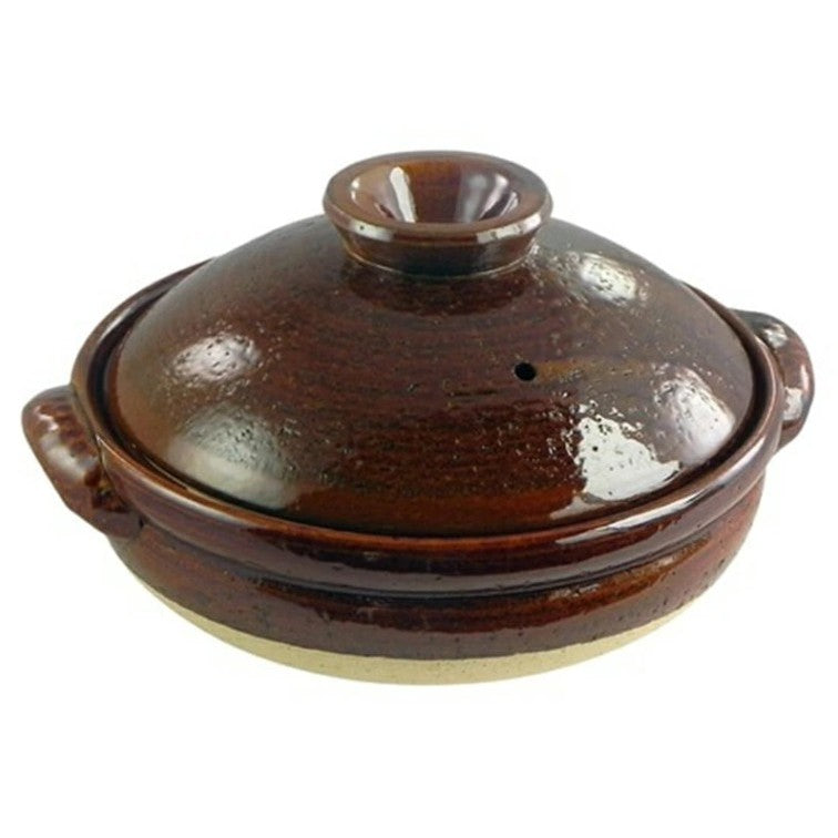 日本製 Tojiki Tonya 古伊賀土鍋 6號 | 職人手作 伊賀燒 砂鍋 1-2人用