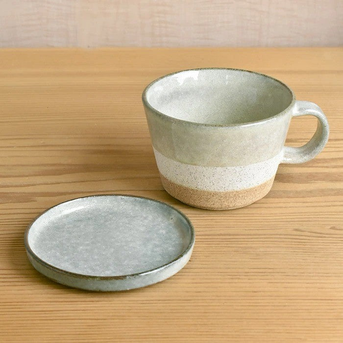 日本製 Tojiki Tonya 大容量500ml 湯碗 湯杯 杯碟 | 濃湯碗 麥片碗