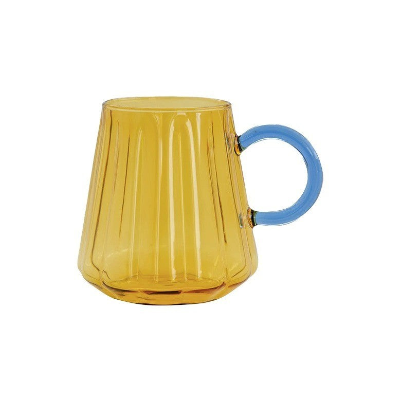 日本 CDF 夏日特調 耐熱玻璃杯 花朵攪拌棒 | 馬克杯 可愛玻璃杯