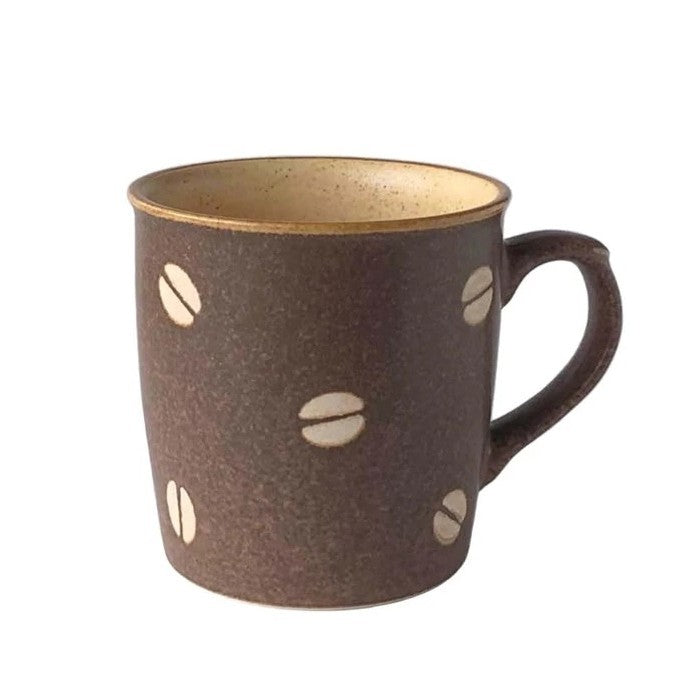 日本製 Tojiki Tonya 美濃燒 BEANS 咖啡豆造型馬克杯 | 咖啡杯 造型杯 水杯