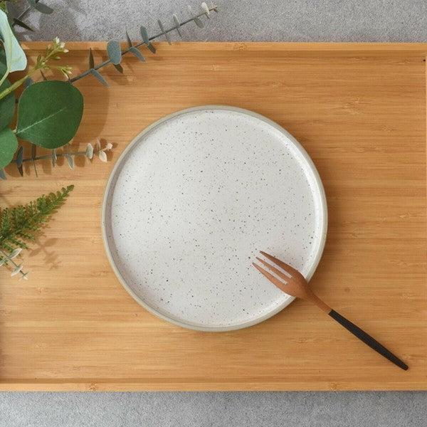日本製 美濃燒 ECRU 北歐風淺盤 | 圓形淺盤 平盤 蛋糕盤 早午餐盤 西餐盤