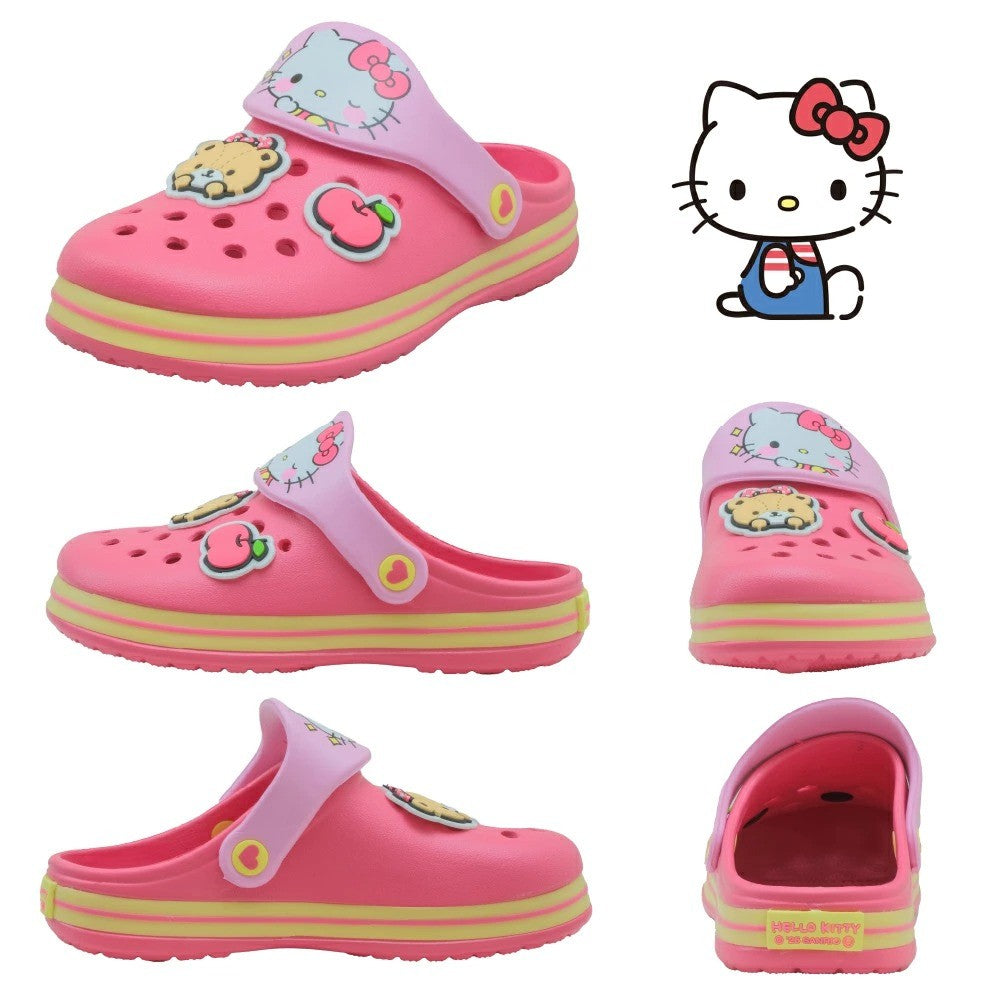 日本 三麗鷗 EVA 兒童涼鞋 S-L | 輕量防滑 庫洛米 大耳狗 人魚漢頓 洞洞鞋