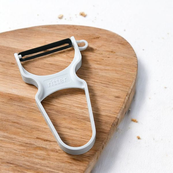 德國製 ritter 黑刃碳鋼削皮刀 | 極輕量 鋒利耐用 多功能削皮刀