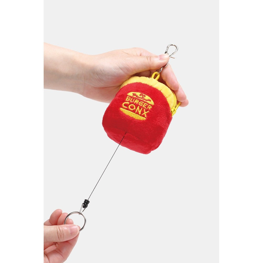 skater 鑰匙圈配件包︱Burger Conx 薯條漢堡 鑰匙扣 收納包