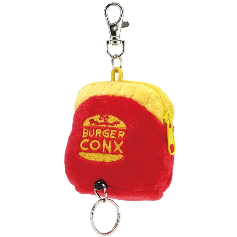 skater 鑰匙圈配件包︱Burger Conx 薯條漢堡 鑰匙扣 收納包