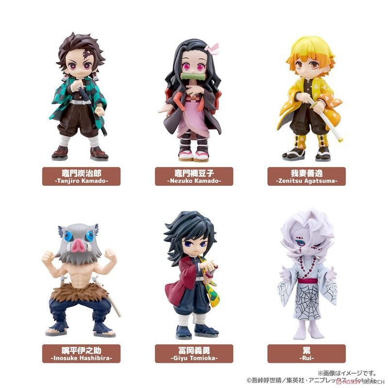 日本 PalVerse 鬼滅之刃 vol.1 盒玩 武士道 中盒 炎柱 香奈乎 胡蝶忍