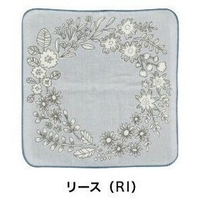 日本製 HUMMING 無撚紗純棉手帕 | 小方巾 手工織布 無撚系 棉紗 吸水快乾