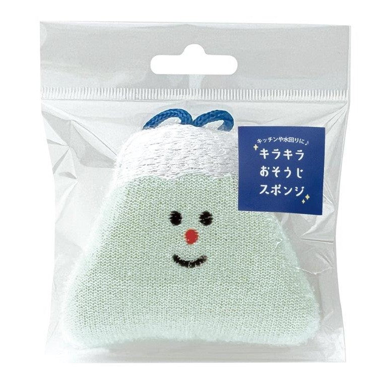 日本 DECOLE 清潔海綿 附掛繩 | 達摩 富士山 柴犬 招財貓